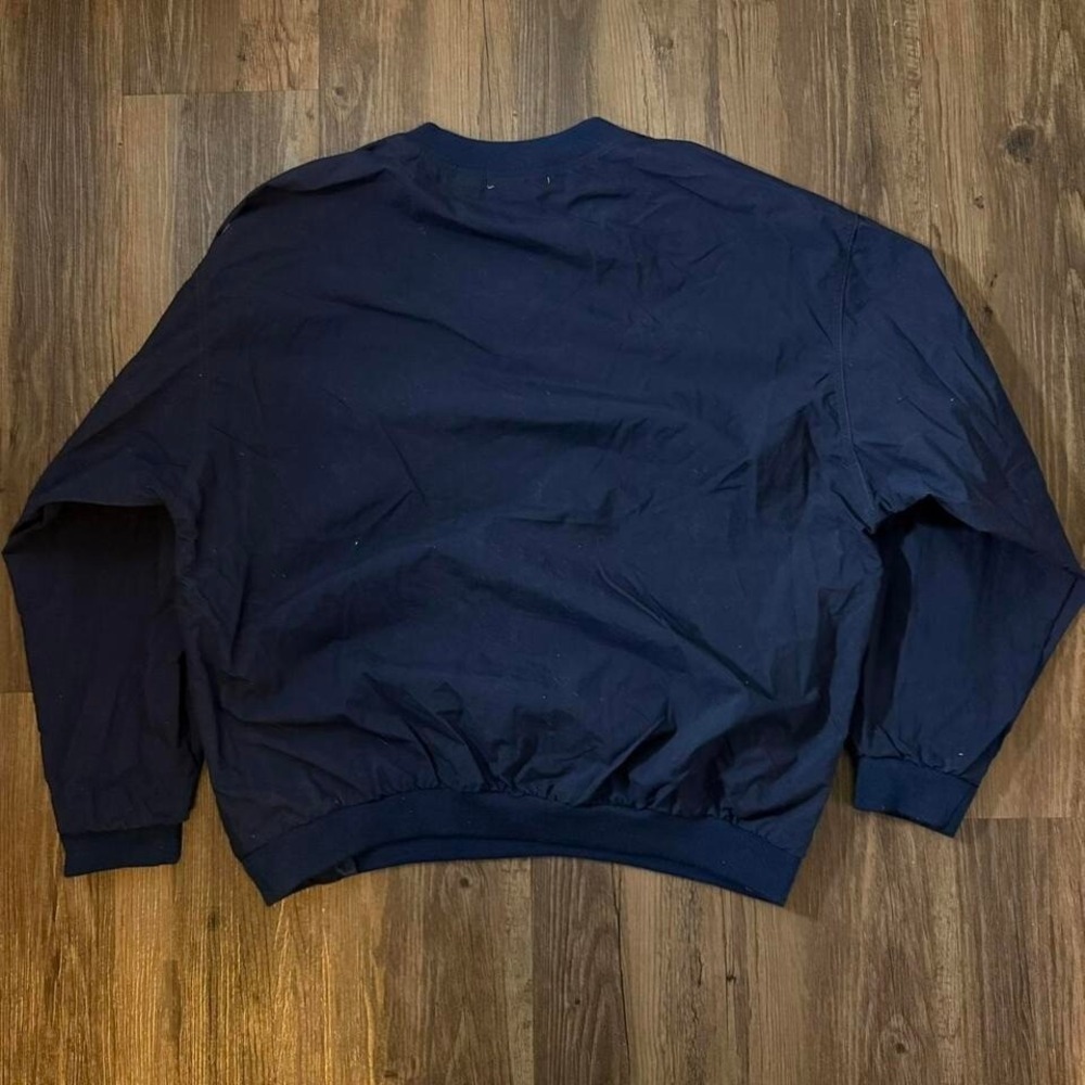 Navy blue vintage 1990 golf windbreaker  100% nylon with Branson Missouri‎ patch - Picture 3 of 6